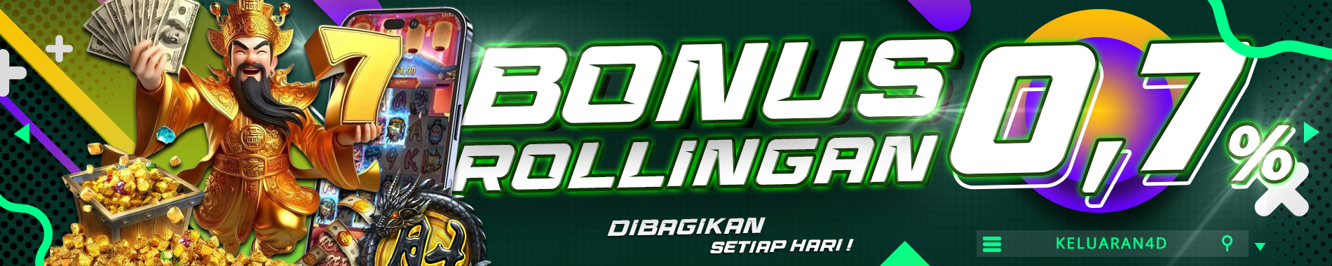 bonus rollingan slot setiap hari keluaran4d
